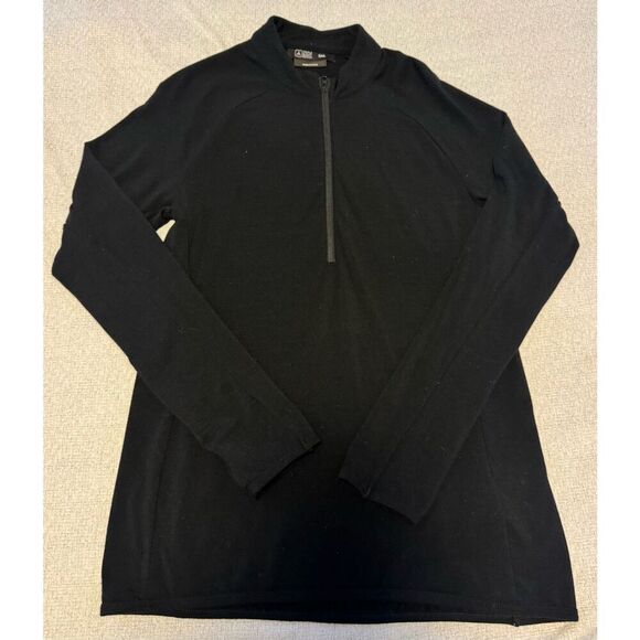 Triple Aught Design Size Small TAD Quarter Zip Men Base-layer Alchemy Black - Picture 1 of 6